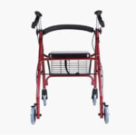 مشايا تسوق دكتور أورثو لكبار السن ، بأربع عجلات خفيفة الوزن قابلة للطي مع سلة ومقعد ومساعد دائم للتنقل - Image 4