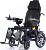 كرسي متحرك كهربائي يقلب سرير من دكتور اورثو مزود بريموت كنترول منفصل يمكنه فرد الضهر والرجلين كهربائيا بمحرك 500 وات وحمولة 120 كجم