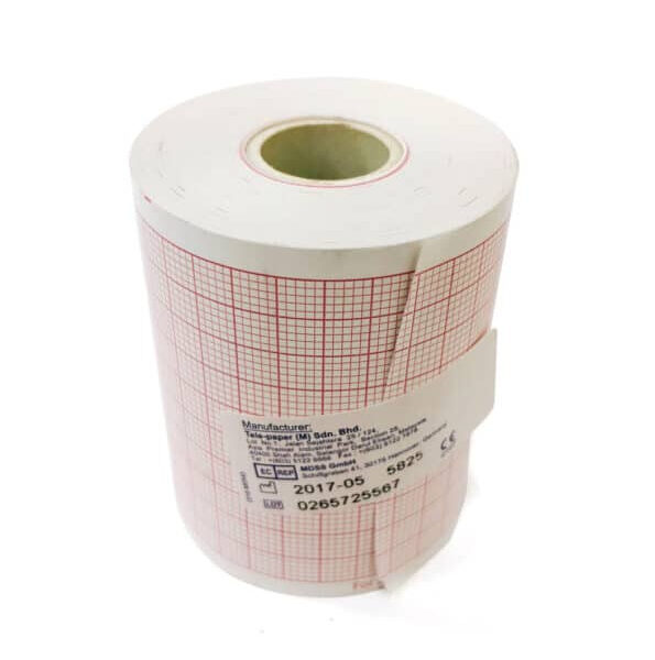 ورق ECG لتخطيط ورسم القلب – رول | Alpha | 58×25 مم