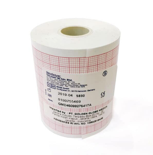 ورق ECG لتخطيط ورسم القلب – رول | Alpha | 58×30 مم