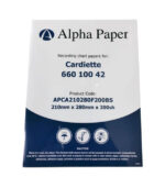 ورق ECG لتخطيط ورسم القلب | CARDIETTE 660 100 42 | 210×280 مم