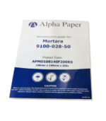 ورق ECG لتخطيط ورسم القلب | MORTARA 9100-028-50 | 108×140 مم