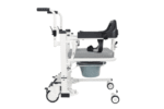 كرسي متحرك كهربائي لنقل المريض من السرير للحمام مزود بجهاز تحكم للرفع بالماوس حمولة 200 كجم - Image 2