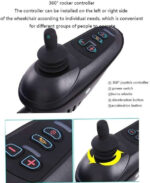 Electric Wheelchair Lightweight Foldable - Image 3