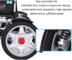 Electric Wheelchair Lightweight Foldable - Image 4